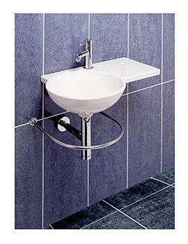 RAK Ceramics GINA Wall Hung Wash Basin 675mm