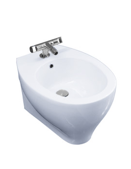 RAK Zen Wall Hung Bidet With 1 Tap Hole