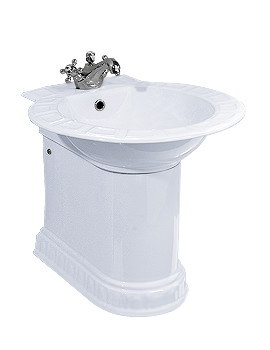 RAK Palace Semi Pedestal Basin 500mm Wide