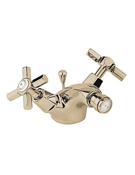 Deva Artesian Bidet Mixer Tap With Pop-Up Waste Gold | ASN05-501