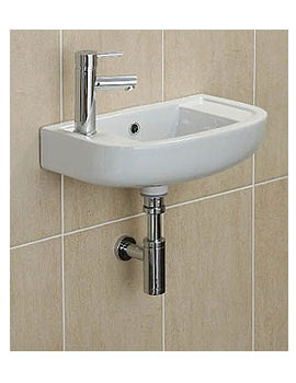 RAK Compact Slim Line Cloakroom Wash Basin | COMSLWB1R