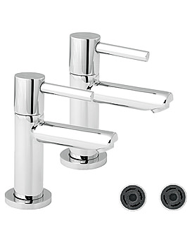 Deva Insignia Basin Taps With 2-L Min regulator | INS101-FR101-2