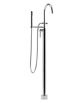 Deva Vision Floor Mounted Mono Bath Shower Mixer Tap | VSN1S