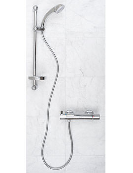 Roca Targa Wall Mounted Thermostatic Shower Mixer With Kit | 057100C00