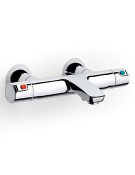 Roca V2 Wall Mounted Thermostatic Bath Shower Mixer Tap | 5A1118C00