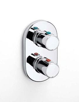 Roca V2 Built-In Thermostatic Bath Shower Mixer Valve | 5A2818C00
