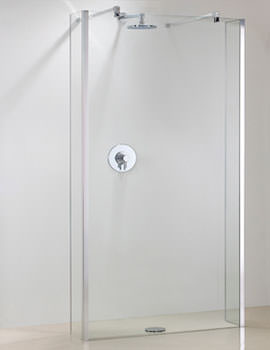 Phoenix Techno Twin Walk-In Single Shower Wall And Return Panel Type-2 SE094