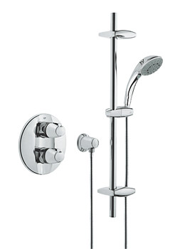 Grohe Grohtherm 3000 BIV Thermostatic Shower Mixer With Kit | 34193