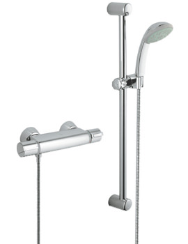 Grohe Grohtherm 2000 EV Thermostatic Shower Mixer With Kit | 34221