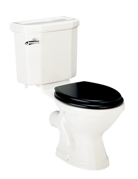 Twyford Clarice Close Coupled WC With Cistern And Fittings 710mm | CL1148WH