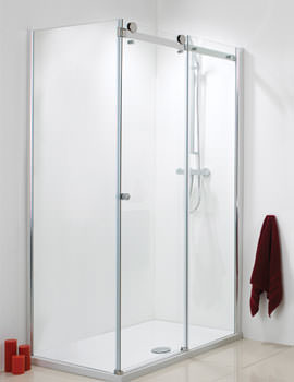 Phoenix Frameless Single Slider Shower Door 1400mm | SE086