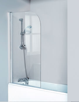 Phoenix Single Round Bath Screen 1500mm x 900mm | SE065