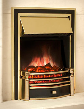 Celsi Ultiflame Rockingham Electric Fire Gold | CUEC1UME