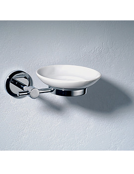 Phoenix Round Soap Dish Holder And Dish | RAC 5103