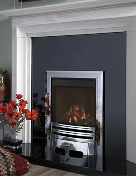 Flavel Calibre Balanced Flue Gas Fire Manual Control Silver FBFC37MN2