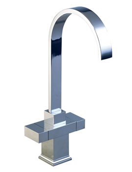 Phoenix Twin Head Kitchen Sink Mixer Tap With Swivel Spout | KT008