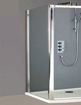 Phoenix Bow Shower Enclosure Side Panel 760 x 1850mm | SE064