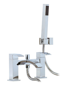 Phoenix AF Series Deck Mounted Bath Shower Mixer Tap With Shower Kit