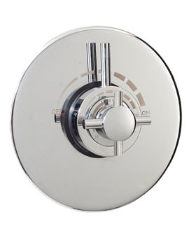 Phoenix Dual Concealed Thermostatic Shower Valve-Cross Head SV027CR