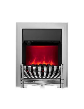 Be Modern Lexus Manual Control LED Inset Electric Fire Chrome | 59323