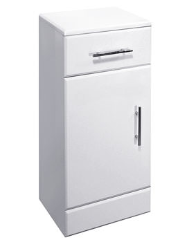 Ultra High Gloss White Cupboard 250 x 300mm | VTY032