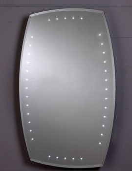 Phoenix Radius LED Mirror With Demister Pad 600mm x 900mm | MI018