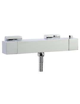 Phoenix Square Exposed Thermostatic Shower Bar Valve | SV014