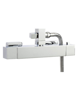 Phoenix Square Exposed Thermostatic Shower Bar Valve | SV013