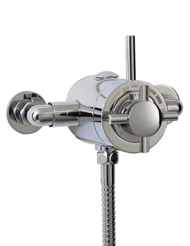 Phoenix Dual Exposed Thermostatic Shower Valve - Cross Head | SV028CR