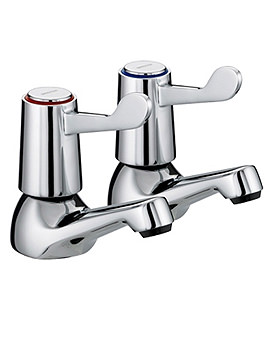 Bristan Value Lever Basin Taps | VAL 1-2 C 6 CD
