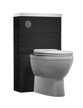 Roper Rhodes Envy Back To Wall WC Unit Anthracite 620mm | EN6BTWG
