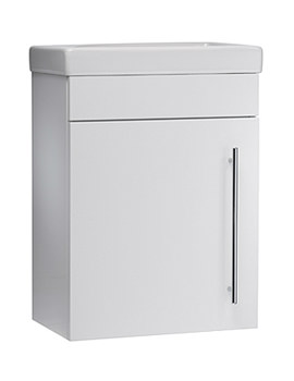 Roper Rhodes Esta Wall Mounted Vanity Unit 460mm And Basin | ESWM45W