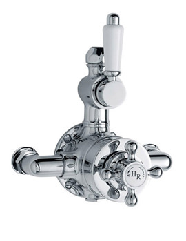 Hudson Reed Traditional Twin Exposed Thermostatic Shower Valve | A3099E