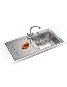 Franke Epos Pro Pack EOX 611 Stainless Steel Kitchen Sink And Tap