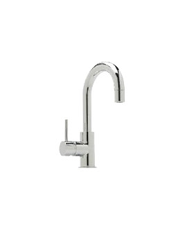 Tre Mercati Milan Side Lever Mono Basin Mixer Tap | 63073