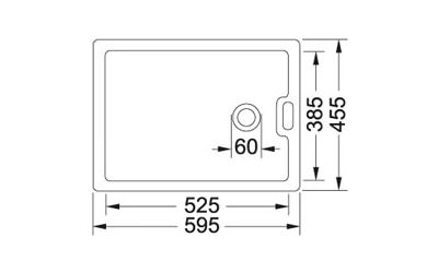 Semi Recessed Bathroom Sinks on Franke Belfast Bak 710 Ceramic Semi Recessed Sink   130 0050 116