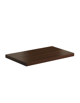 Image of Bauhaus Base Walnut Wall Hung Worktop 700mm | BA7000WT