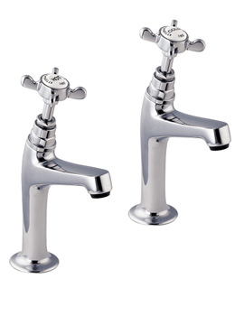 Deva Coronation BS5412 High Neck Sink Taps Chorme | CR27