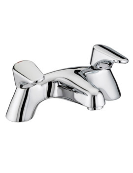 Bristan Jute Pillar Mounted Bath Filler Tap | JU PBF C
