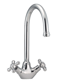Deva Venetian Mono Sink Mixer Tap Chrome | SM057