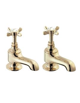 Deva Coronation Bath Taps Gold | CR20-501