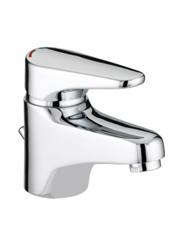 Bristan Jute Basin Mixer Tap With Eco Click Waste | JU EBAS C