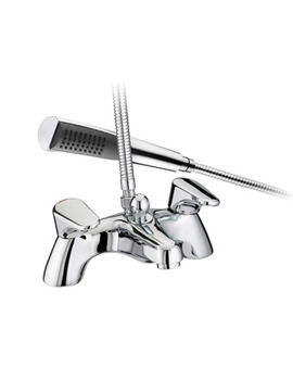 Bristan Jute Pillar Bath Shower Mixer Tap | JU PBSM C