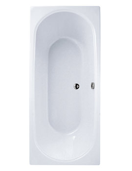 Adamsez Duo Double Ended Contemporary Bath | DUN