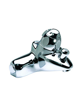 Twyford Sola Thermostatic Dual Control Bath Shower Mixer Tap | SF1104CP