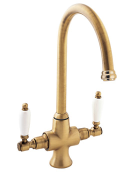 Deva Georgian Mono Sink Mixer Nickel Tap | SM056-NI