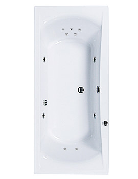 Aquaestil Arena 11 Jet Whirlpool Bath 1700 x 750mm
