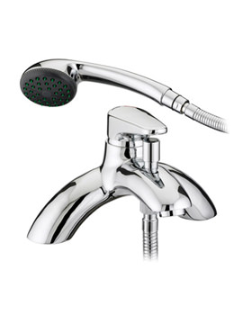 Bristan Jute Single Lever Bath Shower Mixer Tap | JU SLBSM C