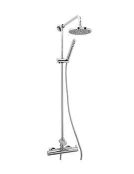 Dynamic Thermostatic Bar Shower With Riser Rail And Diverter | DYNCBART09