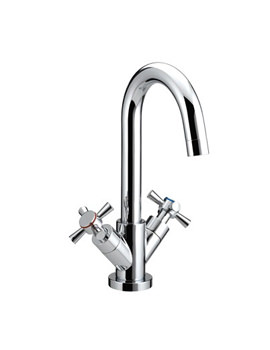 Bristan Rio Mono Basin Mixer Tap With Pop Up Waste | RO BAS C